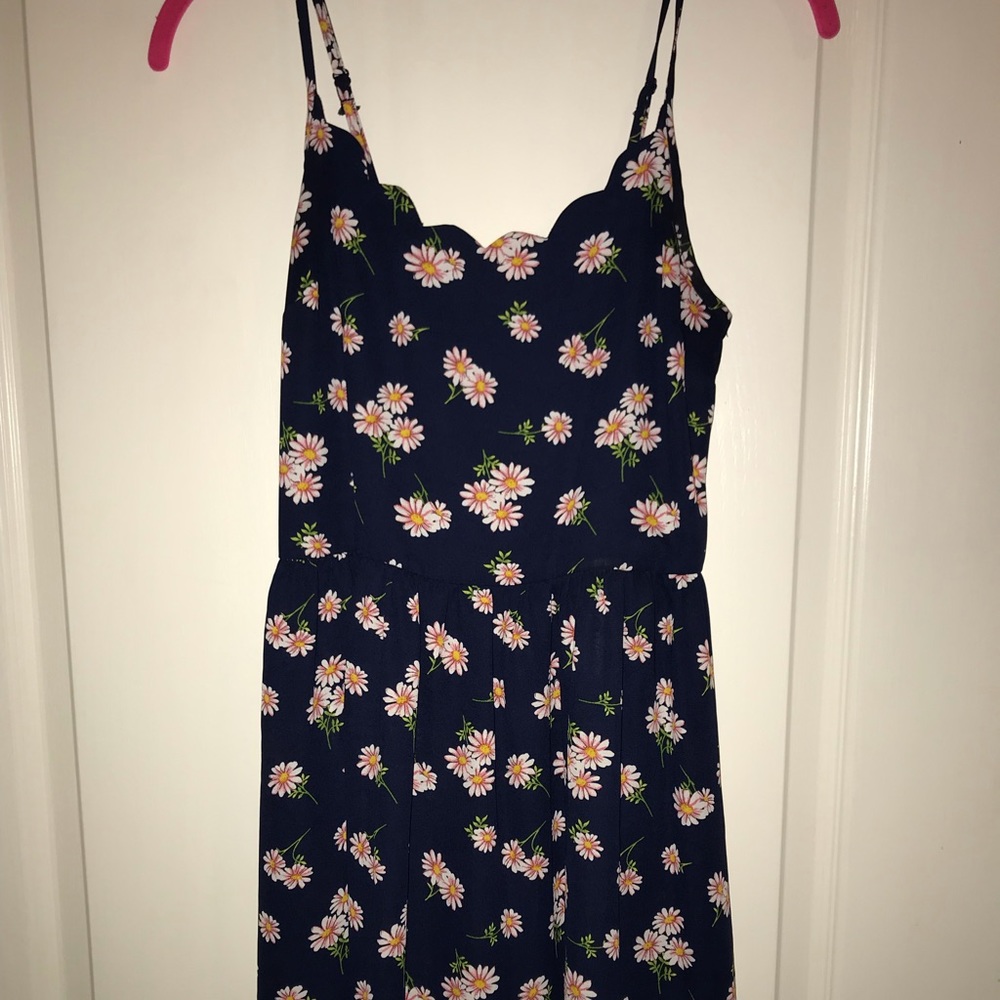 Daisy spaghetti strap dress